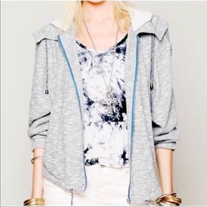 Free people crop zip up